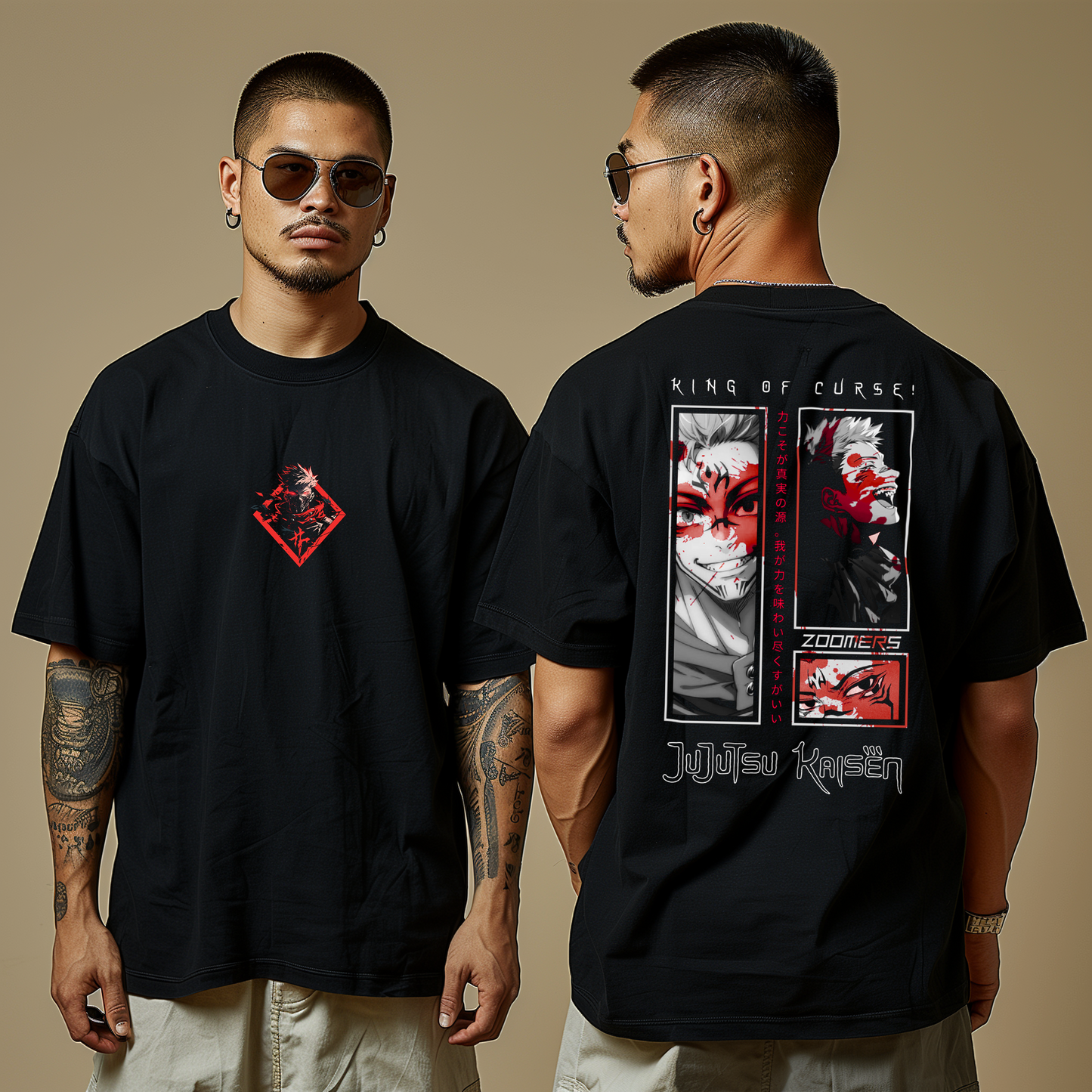 JUJUTSU KAISEN / O1 / OVERSIZED T'SHIRT